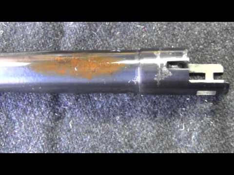 how to remove rust from a gun