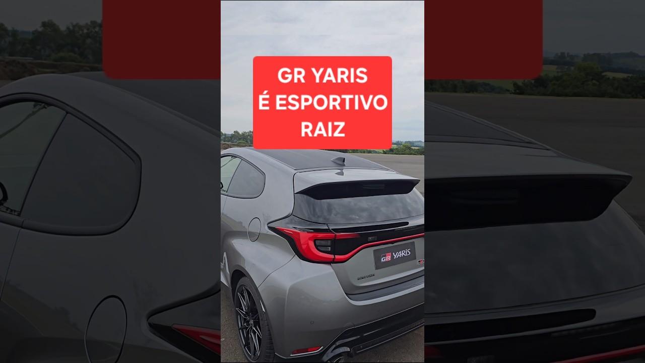 GR YARIS É ESPORTIVO RAIZ COM CÂMBIO MANUAL! #shorts