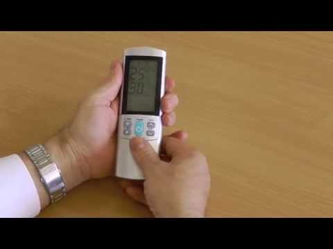 how to sync aircon remote