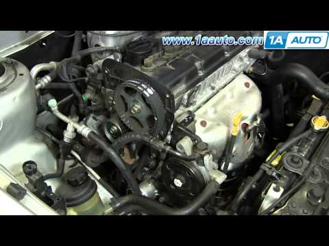 PART 2 How to Install Replace Timing Belt and Water Pump Hyundai Elantra