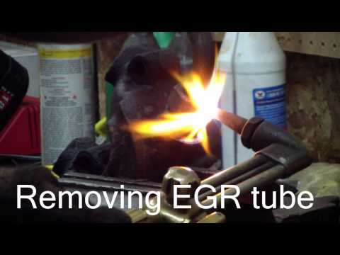Fixing a exhaust manifold leak on a  ford f150