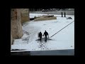 Immagini di Umbertide durante le abbondanti nevicate che hanno interessato la città nel febbraio 2012