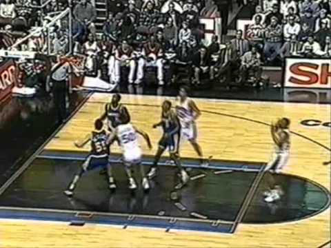 Weatherspoon - I was suprised to see that there wasn't even one video of The Spoon on youtube. Clarence bumps and pushes the Warriors around under the baskets and starts of...