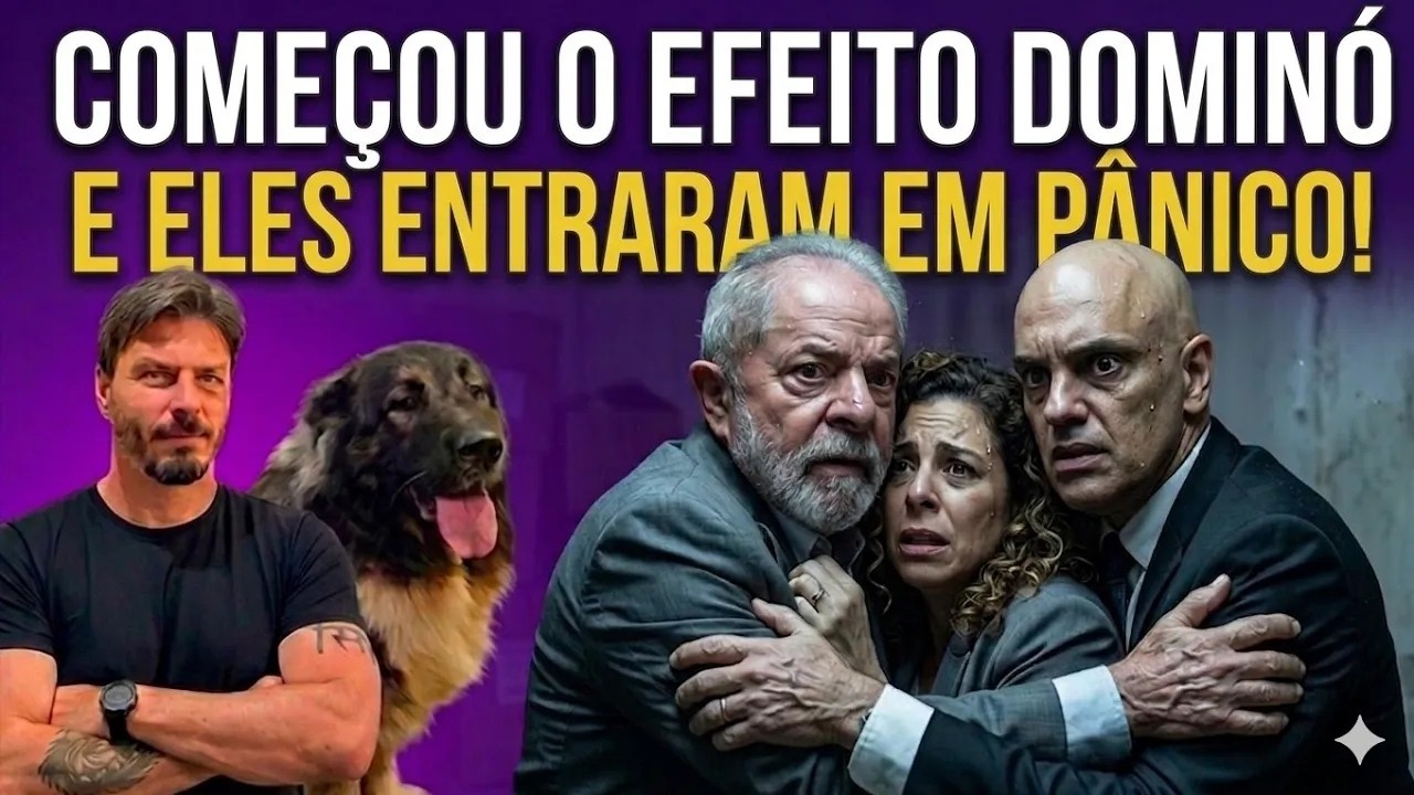 BASTARAM 3 DIAS O EFEITO DA CANETADA DOS EUA JÁ ASSUSTA LULA E XANDÃO