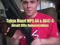 mp5   ak47 airsoft demo *read description*