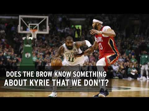 Video: Kyrie Irving mum on Anthony Davis' change of heart toward Celtics