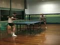 Long serve to backhand Smash to forehand combination.

The Cairns Table Tennis Centre is at 99 Sheridan St, Cairns QLD 4870, Australia
Phone +617 40516825

Open Tuesday and Wednesday night
Saturday and Sunday.
