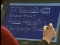 Maths911 live show: Grade 11 Algebra, Completing the square