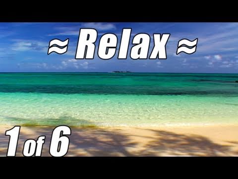 HQ Caribbean Ocean Waves with nature sounds Meditation - PT 1