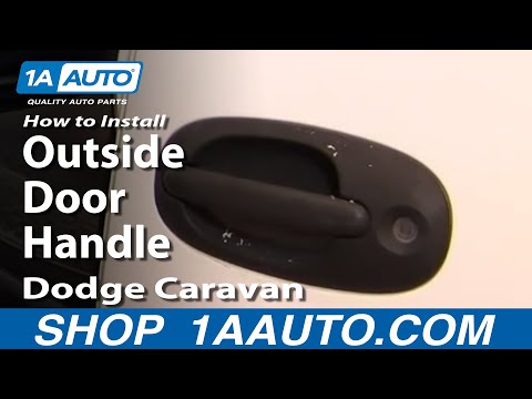 How to Install Replace Outside Door Handle Dodge Caravan 96-00 1AAuto.com