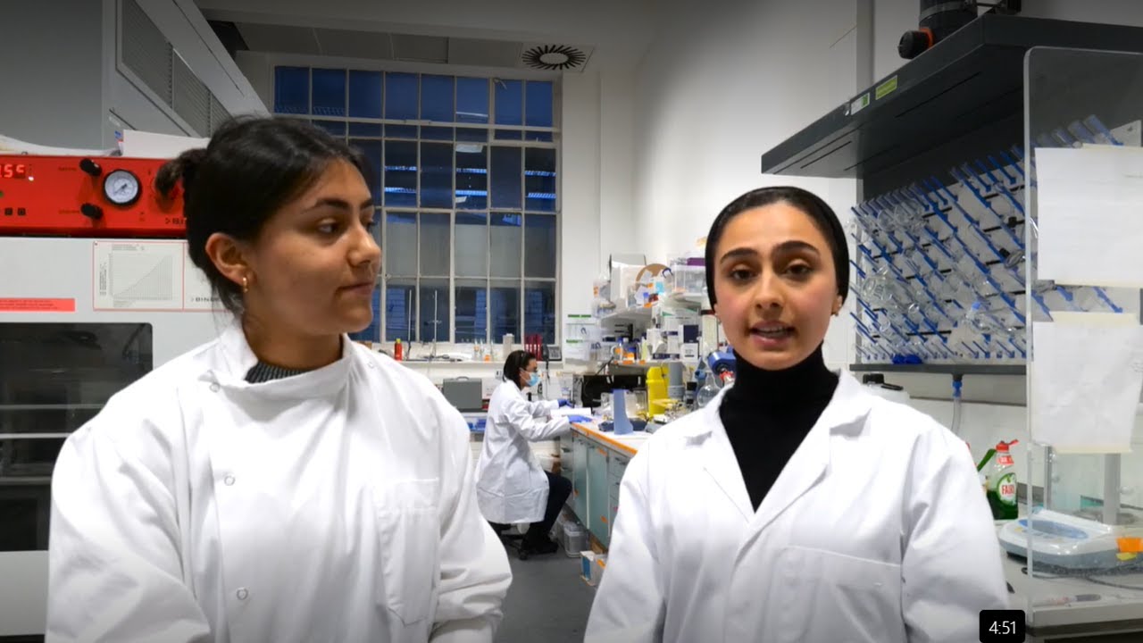 Find out more about the different MSc courses and journey with the students inside our state-of-the-art laboratories where a range of student research projects are underway. 