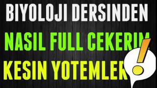 BİYOLOJİ YAPAMIYORUM FULL ÇEKMEK İÇİN NELER 