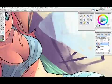 Youtube - Video: Rapid Anime Illustration