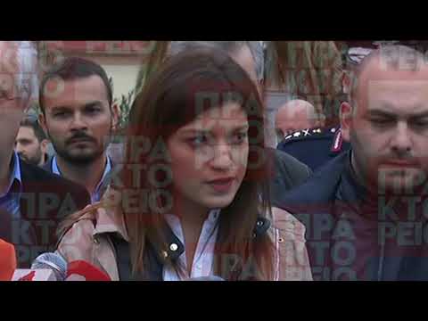 Στην Καβάλα η Κ. Νοτοπούλου με κλιμάκιο μηχανικών μετά την κατάρρευση της γέφυρας