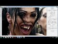 the most ugliest woman in the world-fixed in PHOTOSHOP-BEFORE AND AFTER
