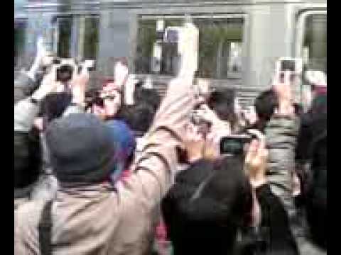 さよなら東急８０００系　元住吉入庫（携帯動画）
