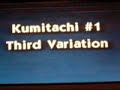Kumitachi 1 - 3rd Variation