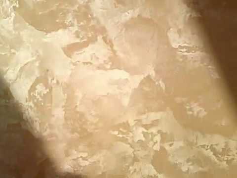 Как нанести декоративную штукатурку шелк видео