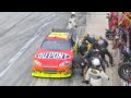 2009 Dickies 500- Jeff Gordon, Montoya, Edwards wreck!