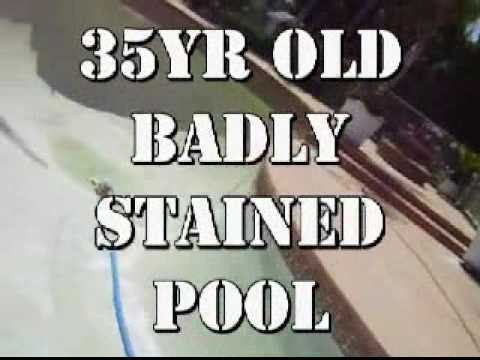 how to whiten pool plaster