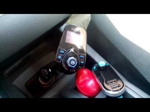 AVANTEK Freisprechanlage Bluetooth FM Transmitter Auto Radio Usb Micro SD  Aux in