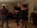 Goth people dancing at Dragon Con