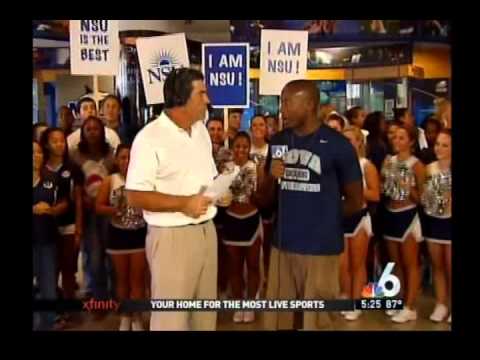 Southeastern - http://www.Nova.edu Nova Southeastern University (NSU) students had a blast and showed some FINtastic Shark Pride when NBC-6 visited our main Fort Lauderdale...
