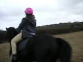 me riding my horse teddy.
