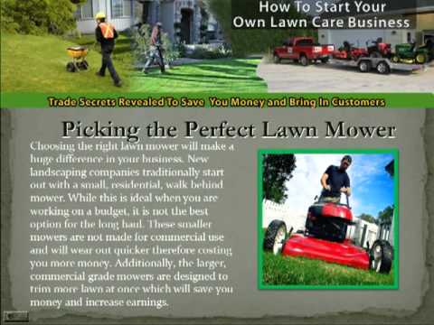 how to start your own lawn care business