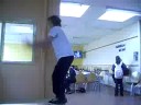 backflip at schoolXD