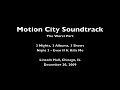 Motion City Soundtrack - The Worst Part (Live) [Audio Only]