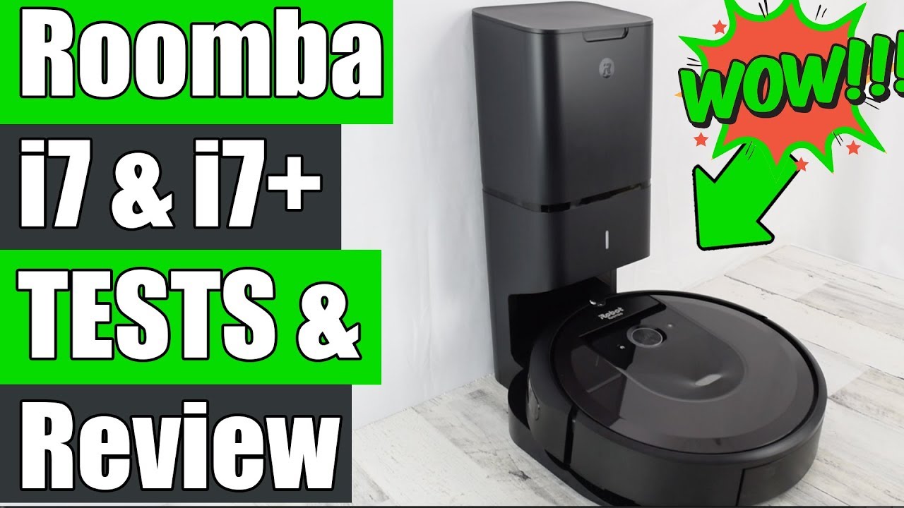 iRobot Roomba i7+ Robot Vacuum Review & TESTS w/ Clean Base vs i7 vs 980