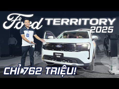 Hơn CX-5 13 triệu, Ford Territory Trend 2025 vừa ra mắt có gì để cạnh tranh?