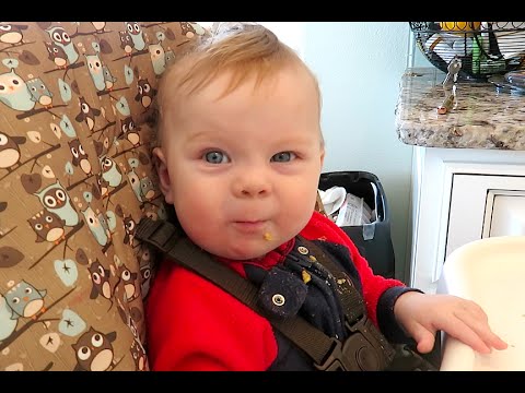 FEEDING HIMSELF