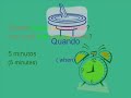 Lesson 5 portuguese, li��o 5 portugu�s -quanto e quando