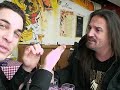 interview de francis lalanne au restaurant.