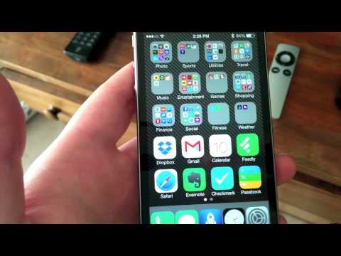 Apple TV - If you have an iOS device, there's a really easy way you can set up your Apple TV automatically. Read more: http://www.gottabemobile.com/2014/04/11/how-to-se...