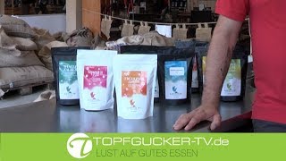 Filterkaffe mit getrockneten Erdbeeren - die Sommerspezialität aus dem Haus Kaffanero Filterkaffe mit getrockneten Erdbeeren - die Sommerspezialität aus dem Haus Kaffanero