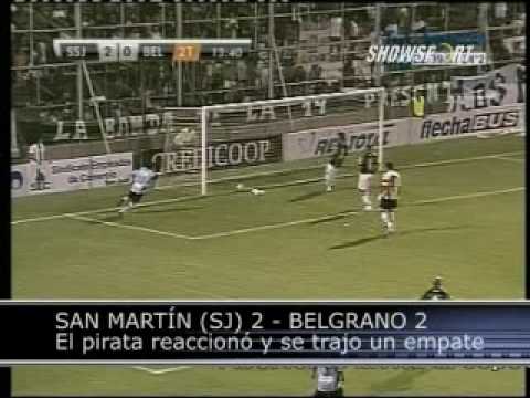 San Mart&iacute;n de San Juan vs Belgrano