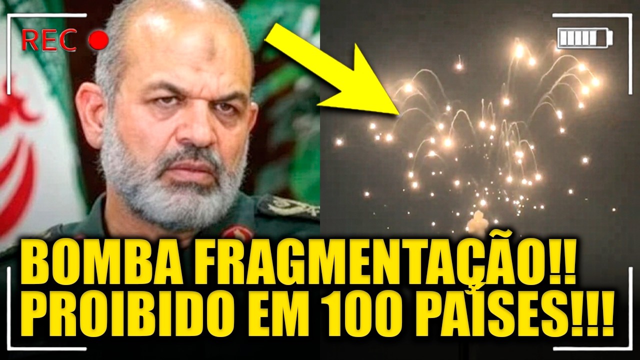 Irã CRUZA LINHA após atacar EUA com BOMBA DE FRAGMENTAÇÃO!!