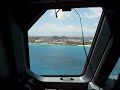 Landing St Marteen from jump seat