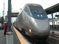 Acela Express 2154 engineer LAAAYYYSSSS on his horn!!