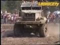 KRAZ crushing TRABANTa ( car crash )