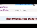 Bolsa de trabajo en Mexico