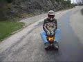 descente en tracteur avec pleins de crach et de gamelles
