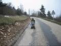 descente en tracteur avec pleins de crach et de gamelles