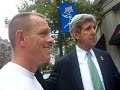Senator Kerry hits Downtown Quincy