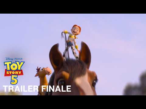 Preview Trailer Toy Story 5, trailer finale di film Disney Pixar di Andrew Stanton e McKenna Harris con la voci di Tom Hanks, Tim Allen e Joan C