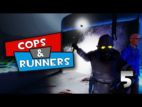 Cops - We play on a map that takes place on way up high on top of some Mirror's Edge-like buildings and as such, fall to our hilarious deaths a lot. Then later I discover a secret room that's tucked...