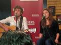 Kyle and Christy singing live at Borders Books and Music!